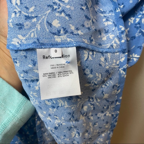 New! Reformation Port Midi Dress - Picture 8 of 9